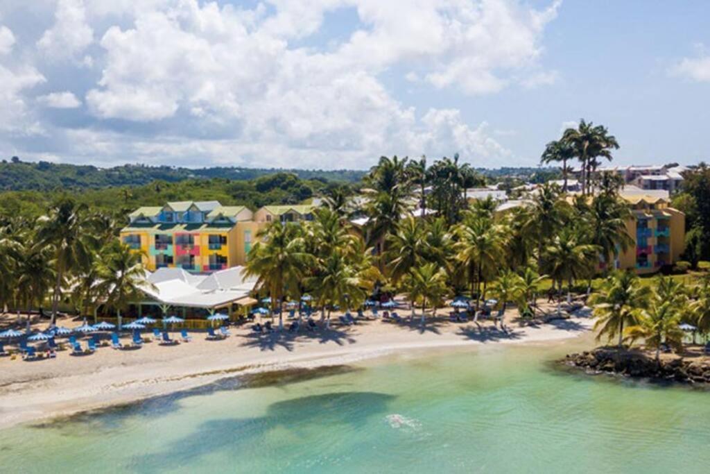 Blue Lagoon Appart En Residence Acces Plage Le Gosier  Eksteriør bilde